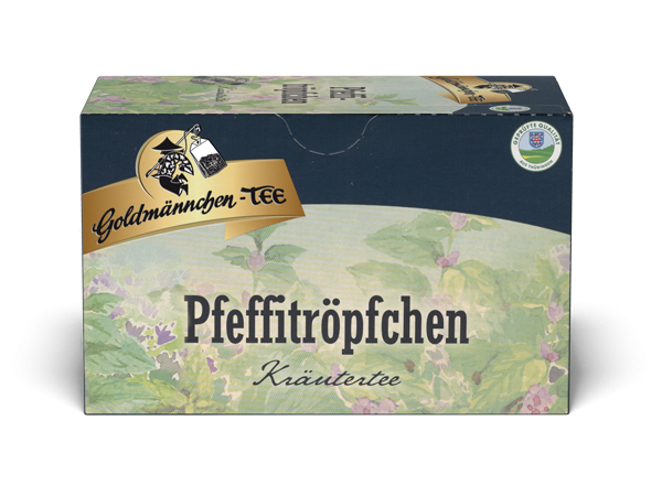 Goldmännchen Tee Kräutertee Pfeffitröpfchen