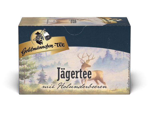 Goldmännchen Tee Jägertee mit Holunderbeeren