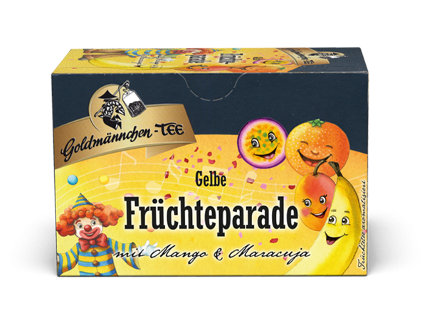 Goldmännchen Tee Gelbe Früchteparade