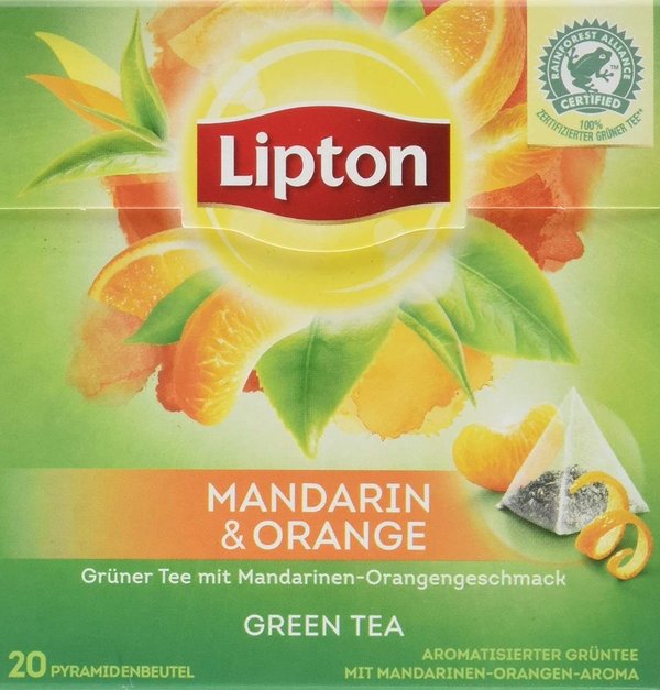 Lipton Grüner Tee Mandarine Orange