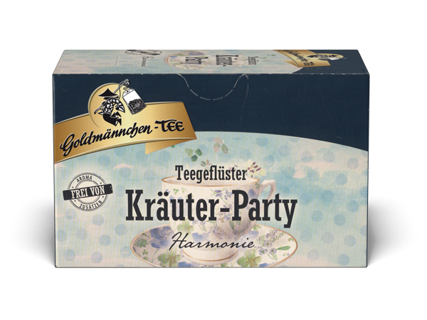 Goldmännchen Tee Kräuter Party Harmonie