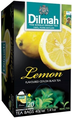 Dilmah Schwarzer Ceylon Tee mit Lemon