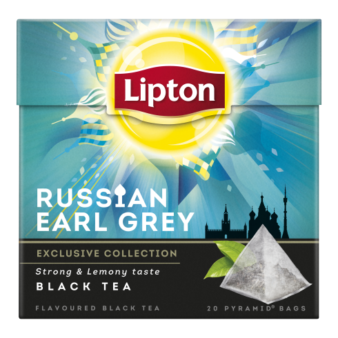 Lipton Schwarzer Tee Russian Earl Grey