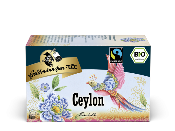 Goldmännchen Tee Schwarzer Tee Ceylon Badulla