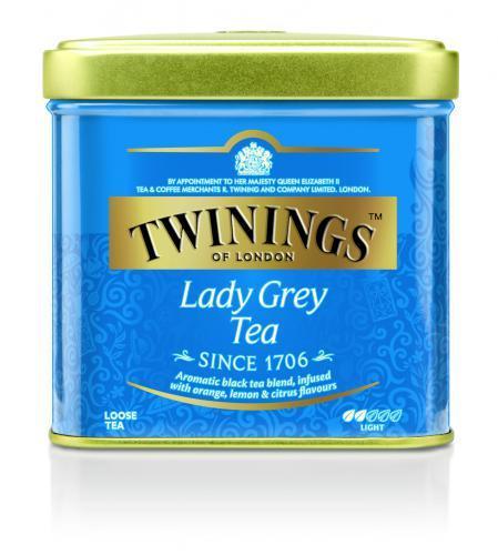 Twinings Schwarzer Tee Lady Grey 100g lose