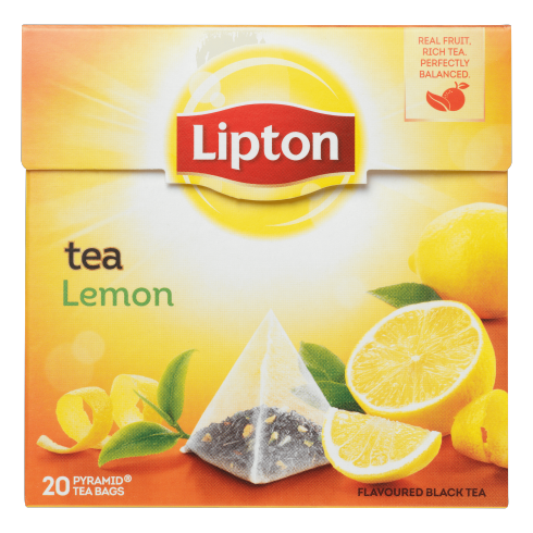 Lipton Schwarzer Tee Lemon