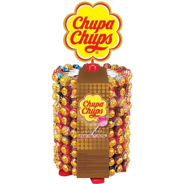 Chupa Chups Lollipops Rad Best of 200 Stück
