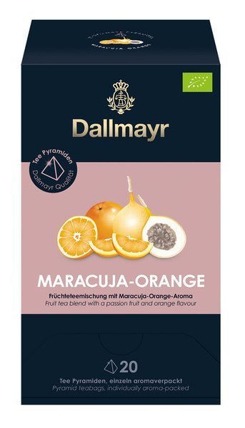 Dallmayr Tee Früchtetee Maracuja Orange MHD