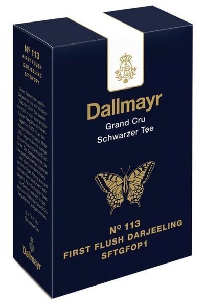 Dallmayr Schwarzer Tee lose Grand Cru Nr. 113 First Flush Darjeeling SFTGFOP1