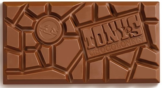 Tony's Chocolonely Milchschokolade mit Haselnuss 180g