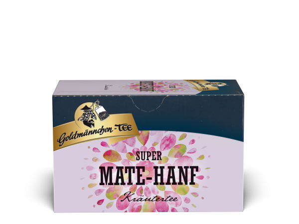Goldmännchen Tee Kräutertee Mate Hanf