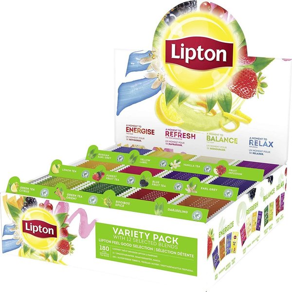 Lipton Tee Selections Variety Box gemischte Tee Sorten