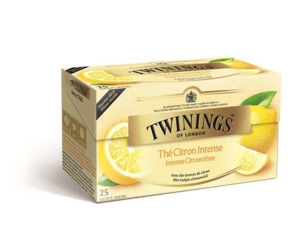 Twinings Schwarzer Tee mit Zitrone