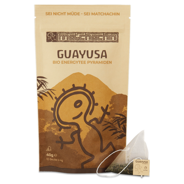 Guayusa Tee Matchachin aus Ecuador Pyramidenbeutel
