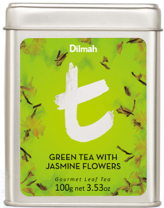 Dilmah Grüner Tee mit Jasminblüten 100g lose
