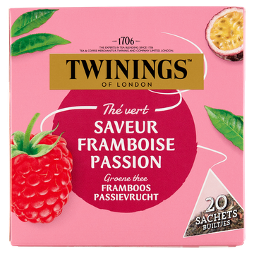 Twinings Grüner Tee Himbeere Passionsfrucht