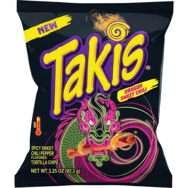 Takis Dragon Sweet Chili Tortilla Chips 92,3g (MHD Ware)