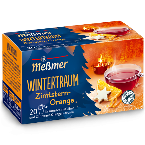 Meßmer Tee Wintertraum Zimtstern Orange