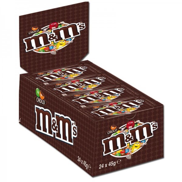 m&m's Choco Schokolade 24 x 45g