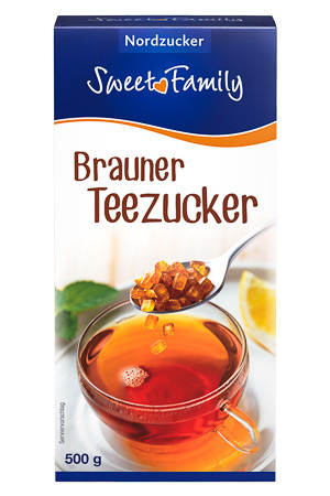 Sweet Family Brauner Teezucker